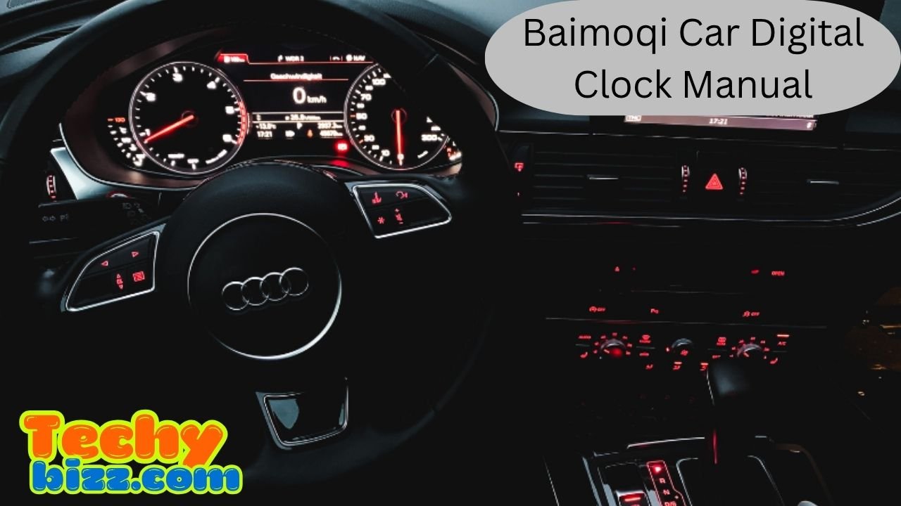 Baimoqi Car Digital Clock Manual