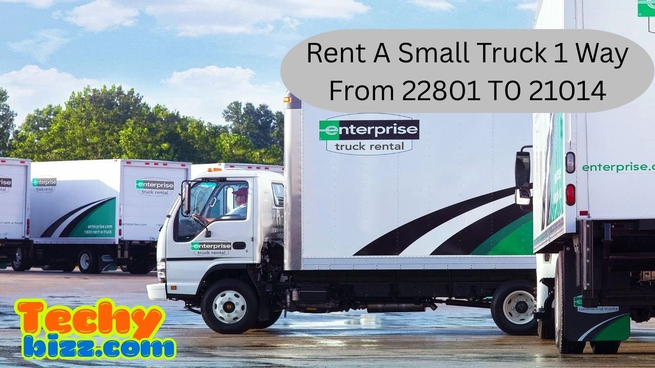 Rent a Small Truck 1 Way from 22801 to 21014