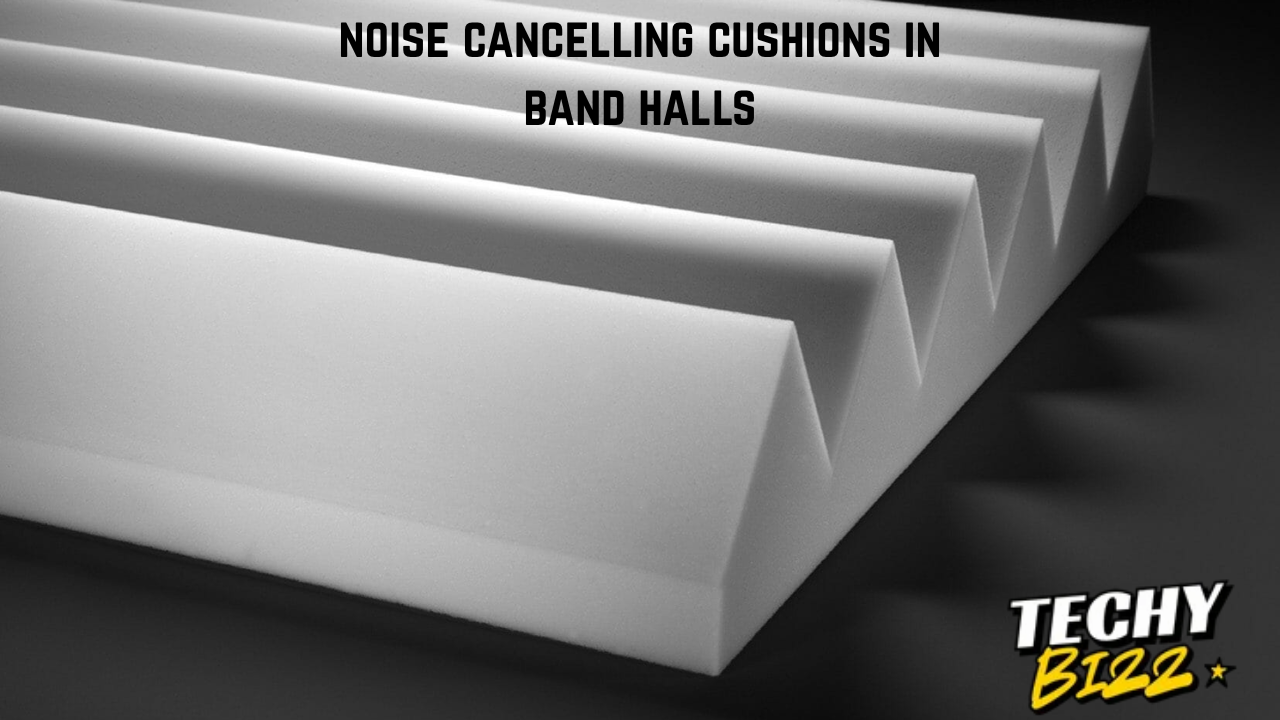 noise cancelling cushions in band halls​