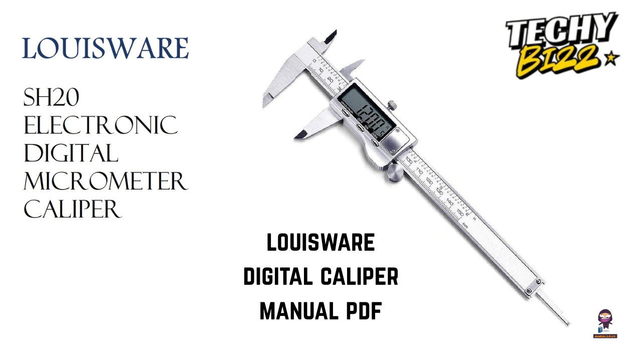louisware digital caliper manual pdf​