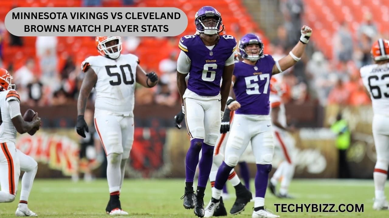 Minnesota Vikings vs Cleveland Browns Match Player Stats