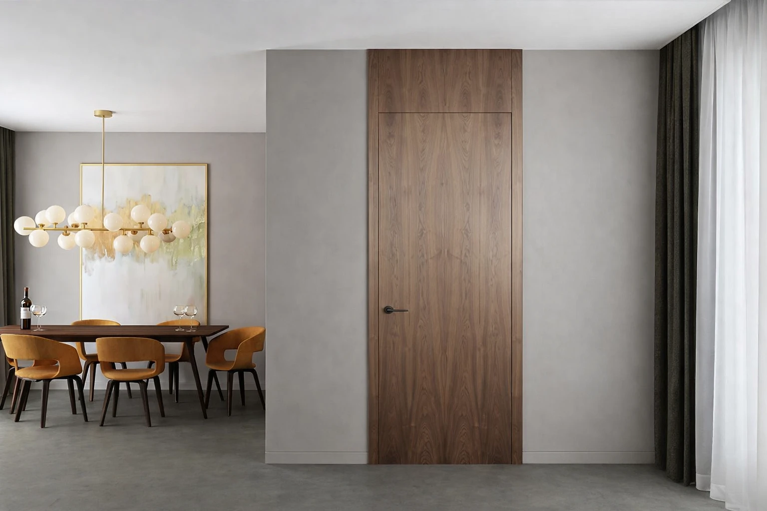 interior doors crack