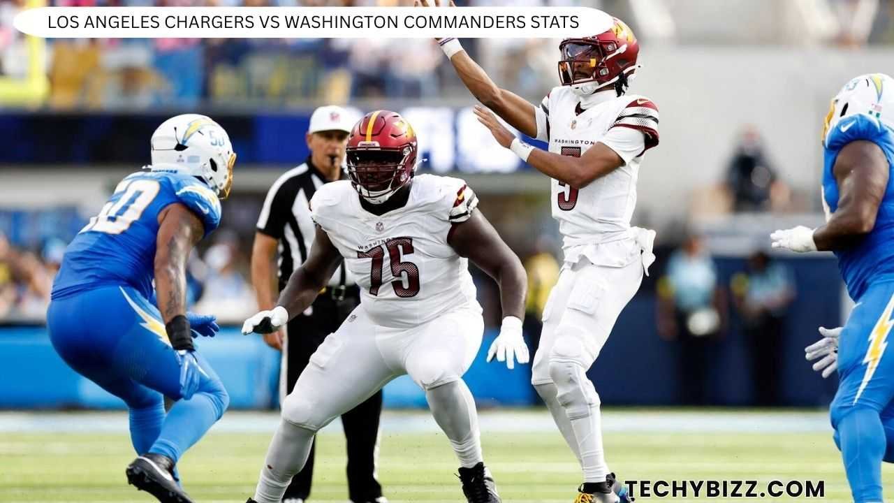 Los Angeles Chargers vs Washington Commanders Stats