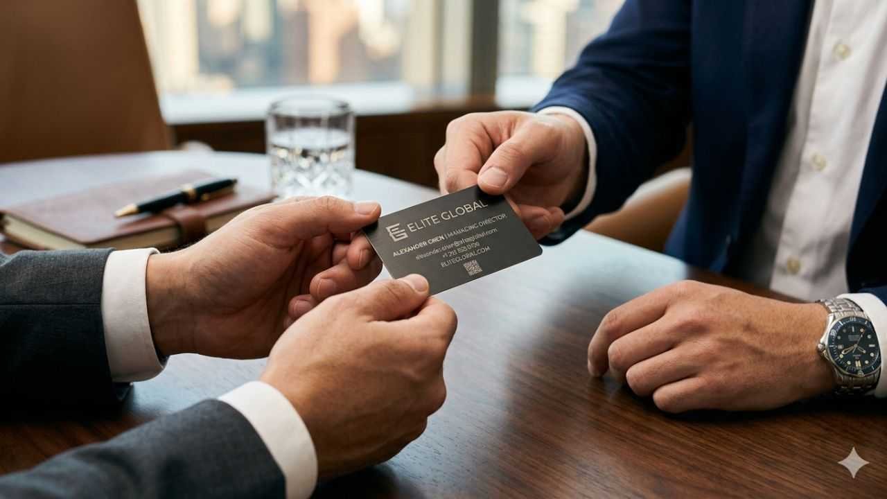 Metal Business Cards