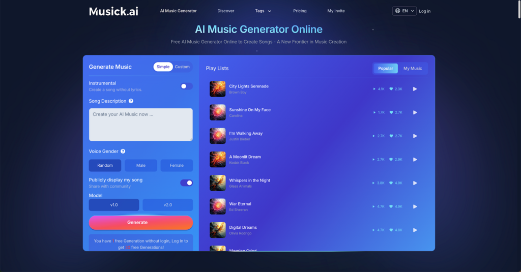 AI Music Maker