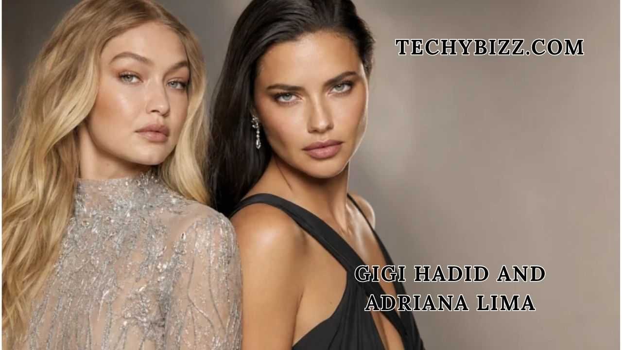 Gigi Hadid and Adriana Lima
