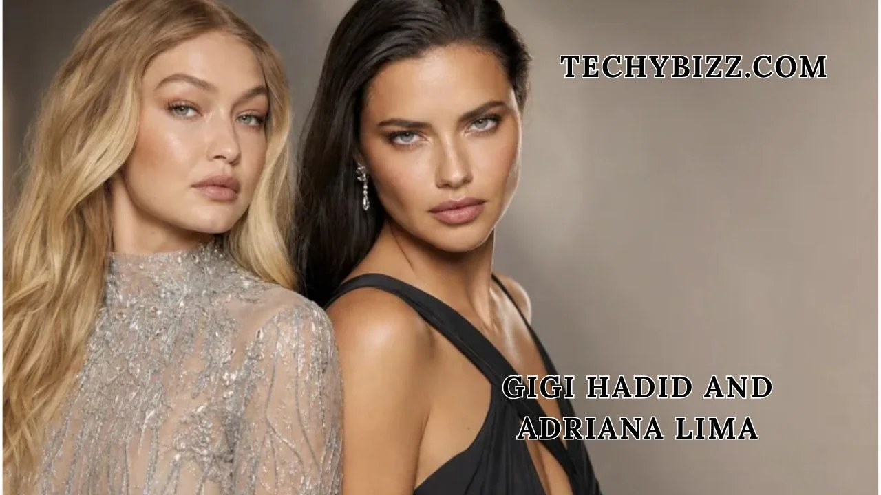 Gigi Hadid and Adriana Lima